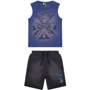 Conjunto de praia para bebê Orchestra OL6208-1-1 Masculino (2 peças)