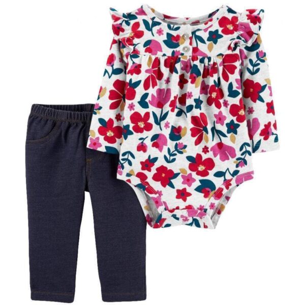 Conjunto para bebê Carter's 18621010 Feminino (2 Peças)