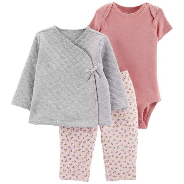 Conjunto para bebê Carter's 18969310 Feminino (3 Peças)