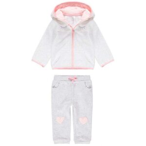 Conjunto para bebê Orchestra HI009A-ECR Feminino (2 peças)