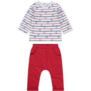 Conjunto para bebê Orchestra HNAXRX-BLA-01 Masculino (2 Peças)