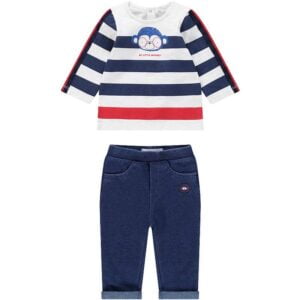 Conjunto para Bebê Orchestra HNAXS1-BLA-01 Masculino  (2 Peças)