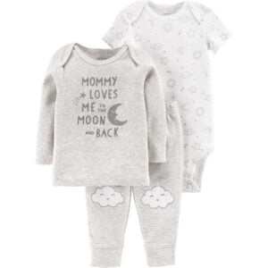 Conjunto Pijama Carter's 126H563 (3 Peças)