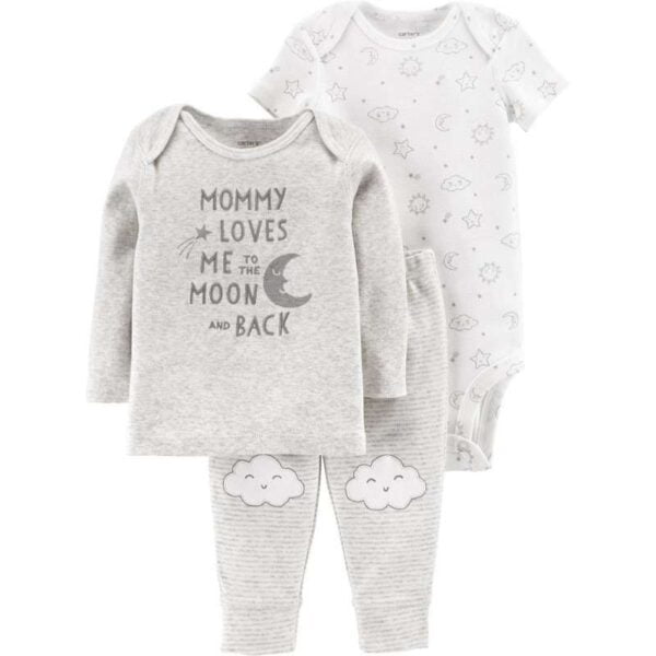 Conjunto Pijama Carter's 126H563 (3 Peças)