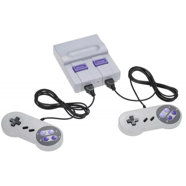 Console de jogos Super Mini SN-02 com 821 Games Classic Bivolt