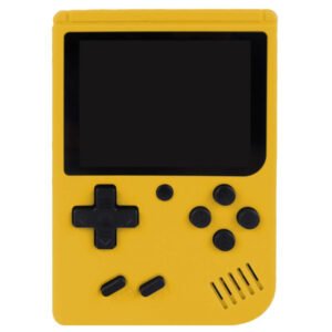 Console Portátil Retro FC Plus 3.0" com 168 Jogos Clássicos - Amarelo