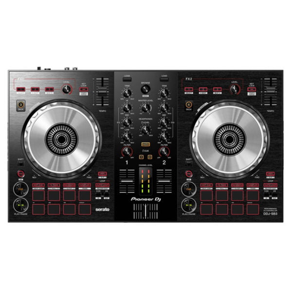 Controlador de 2 canais para Serato DJ Lite Pioneer DJ DDJ-SB3 Preto