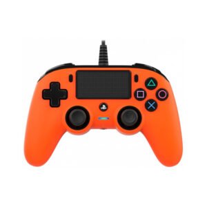 Controle Nacon Wired Compact Controller para PS4 - Laranja