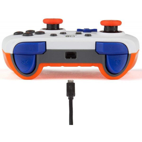 Controle Nintendo Switch PowerA Wired Nerf 1507044 - Branco (Com fio)