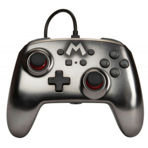 Controle para Nintendo Switch Mario Silver (com fio)