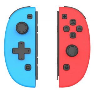 Controle para Nintendo Switch Meglaze (L)/(R) - Azul/Vermelho (sem fio)