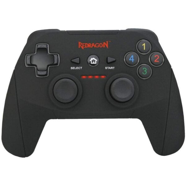 Controle Redragon Sem Fio Harrow G808 Para PC e Ps3 Preto Para