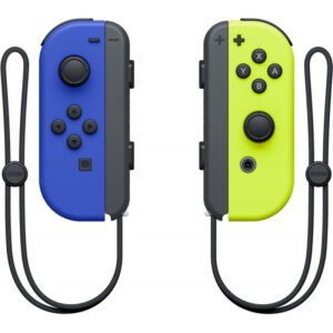 Controles Joy-Con (L/R) Nintendo Switch - Amarelo Neon/Azul