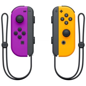 Controles Joy-Con (L/R) Nintendo Switch - Roxo Neon/Laranja
