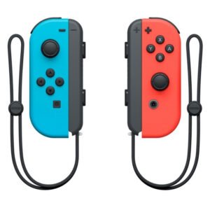Controles Joy-Con (L/R) para Nintendo Switch - Vermelho Neon/Azul Neon