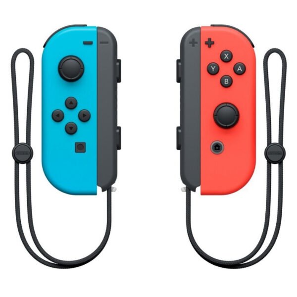 Controles Joy-Con (L/R) para Nintendo Switch - Vermelho Neon/Azul Neon