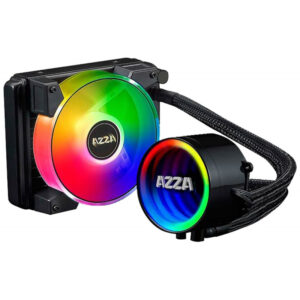 Cooler para CPU Azza Blizzard LCAZ-120R-ARGB 120mm Soquete Intel/AMD Preto