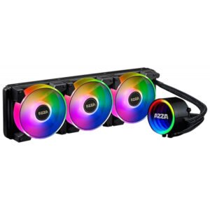 Cooler para CPU Azza Blizzard LCAZ-360R-ARGB 360mm Soquete Intel/AMD Preto
