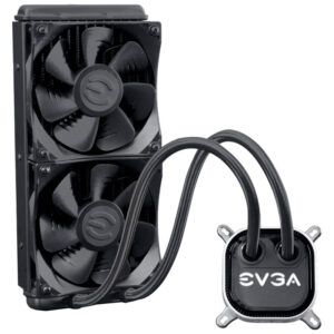 Cooler para CPU EVGA CLC 240 RGB 400-HY-CL24-V1 Intel/AMD Preto