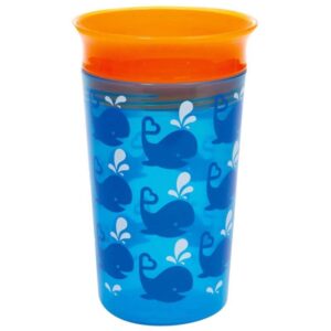 Copo Anti-derramamento Munchkin Miracle 360° 266mL (Baleia Azul)