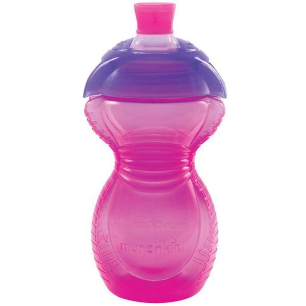 Copo Bite Proof Click Munchkin Sippy 266mL - Rosa