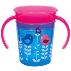 Copo de Treinamento Anti-derramamento Munchkin Miracle 360° 177mL (Pássaro Azul)