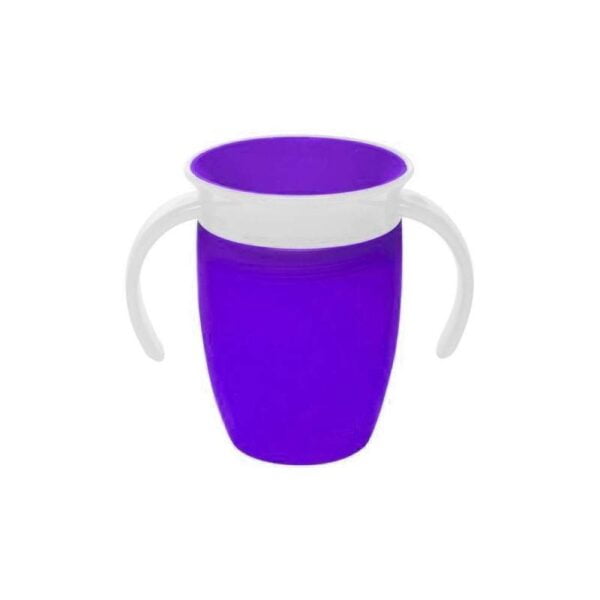 Copo de Treinamento Anti-derramamento Munchkin Miracle 360° 207mL - Roxo