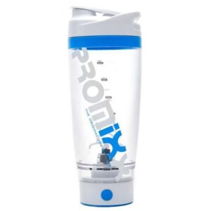 Copo Misturador PROMiXX Shaker Original Vortex Mixer IX 600 mL - Azul/Branco