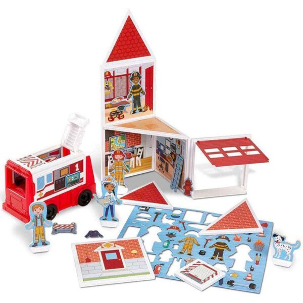 Corpo de Bombeiros Magnética Melissa & Doug - 30654