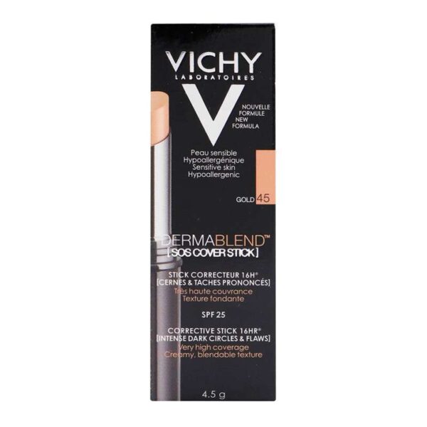 Corretivo Vichy DermaBlend Cover Stick Gold 45 - 4.3g