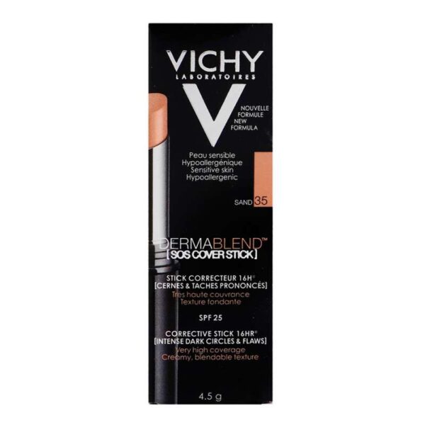Corretivo Vichy DermaBlend Cover Stick Sand 35 - 4.3g
