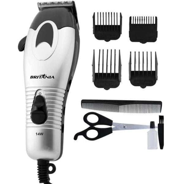 Cortador de Pelo Britânia 14W Plata - (110V)