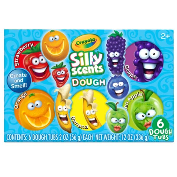 Crayola Silly Scents 6 Dough Tube - 2184
