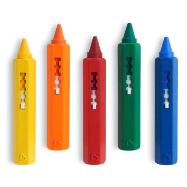 Crayolas Munchkin 5 cores para o banheiro