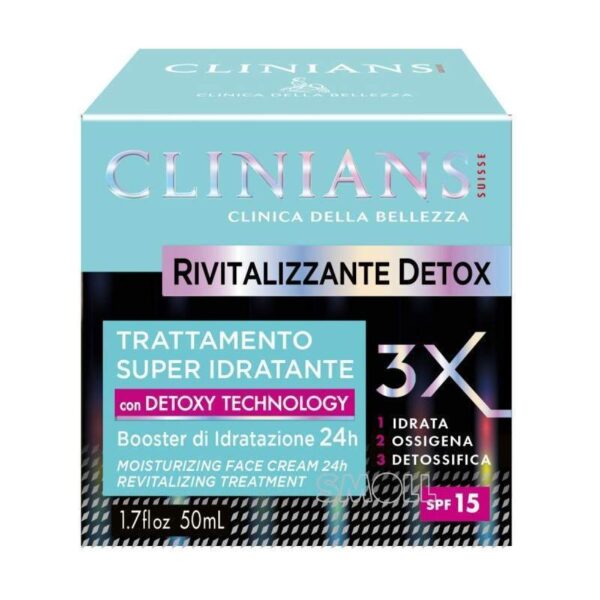 Creme Clinians Revitalizzante Detox 3X - 50mL