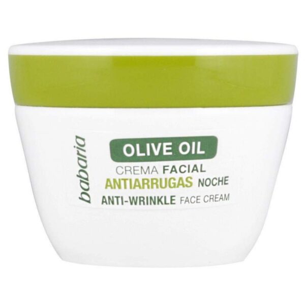 Creme Facial Babaria Olive Oil Antiarrugas Noite 50mL
