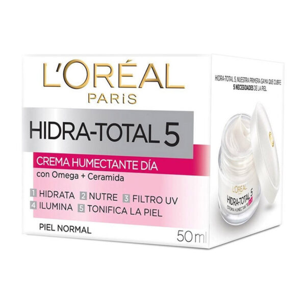 Creme Facial L'Oréal Hidra-Total Humectante Dia 50mL