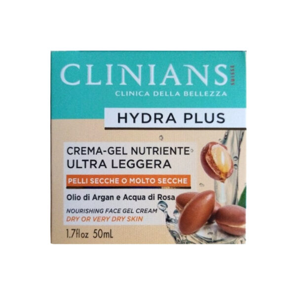 Creme Gel Nutriente Ultra Ligera Hydra Plus Clinians - 50mL