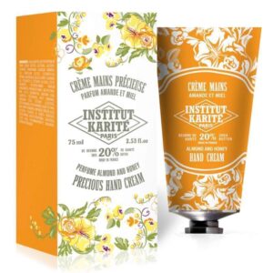Creme Institut Karité Para Mão Shea Hand Cream Almond And Honey 75ml