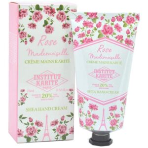Creme Institut Karité Para Mão Shea Hand Cream Rose Mademoiselle 75ml