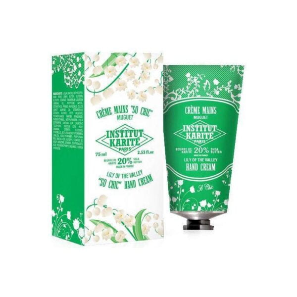 Creme Institut Karité Para Pé-Mão Shea Hand Cream Muguet 75ml