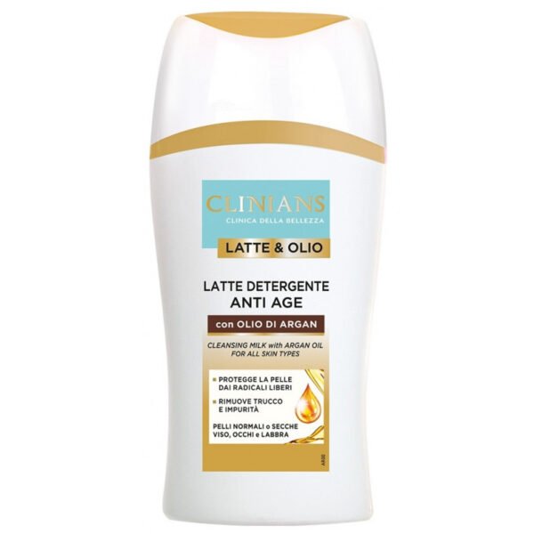 Creme Limpiador Clinians Latte & Olio Anti Age - 200mL