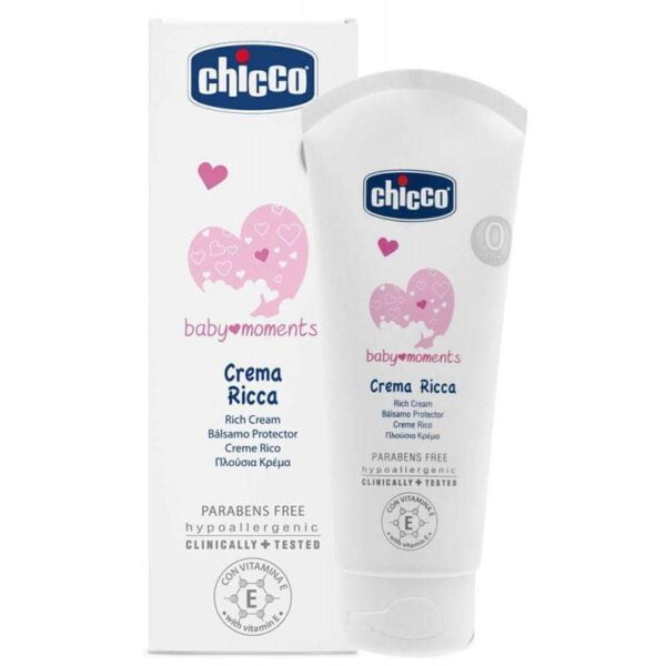 Creme para Bebê Chicco Baby Moments - 100mL