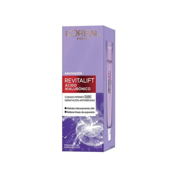 Creme para Olho L'Oréal Revitalift Acido Hialuronico - 15mL