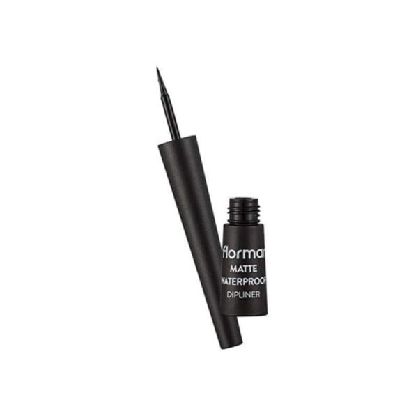 Delineador Flormar Matte Waterproof Preto