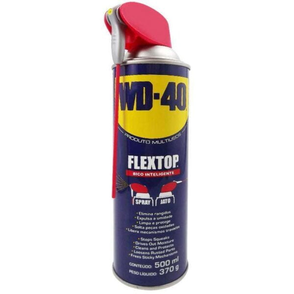 Desengripante Flextop com Bico Inteligente WD-40 500ml