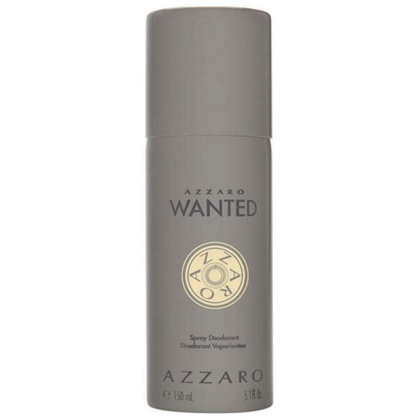 Desodorante Azzaro Wanted 150 mL - Masculino