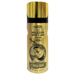 Desodorante Body Spray Deo Mania Million Dollar Femme 200mL