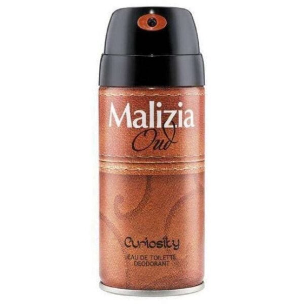 Desodorante Malizia Oud Curiosity Eau de Toilete 150ml