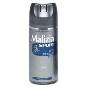 Desodorante Malizia Sport Energy Natural Fresh Unissex 150ml